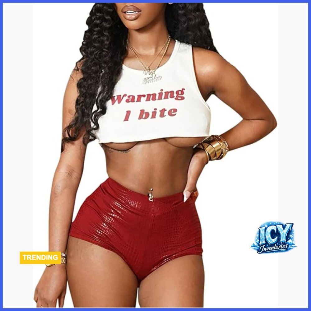 Metallic Skinny Mini Hot Shorts Low Waisted Snakeskin Y2k Booty Bottoms